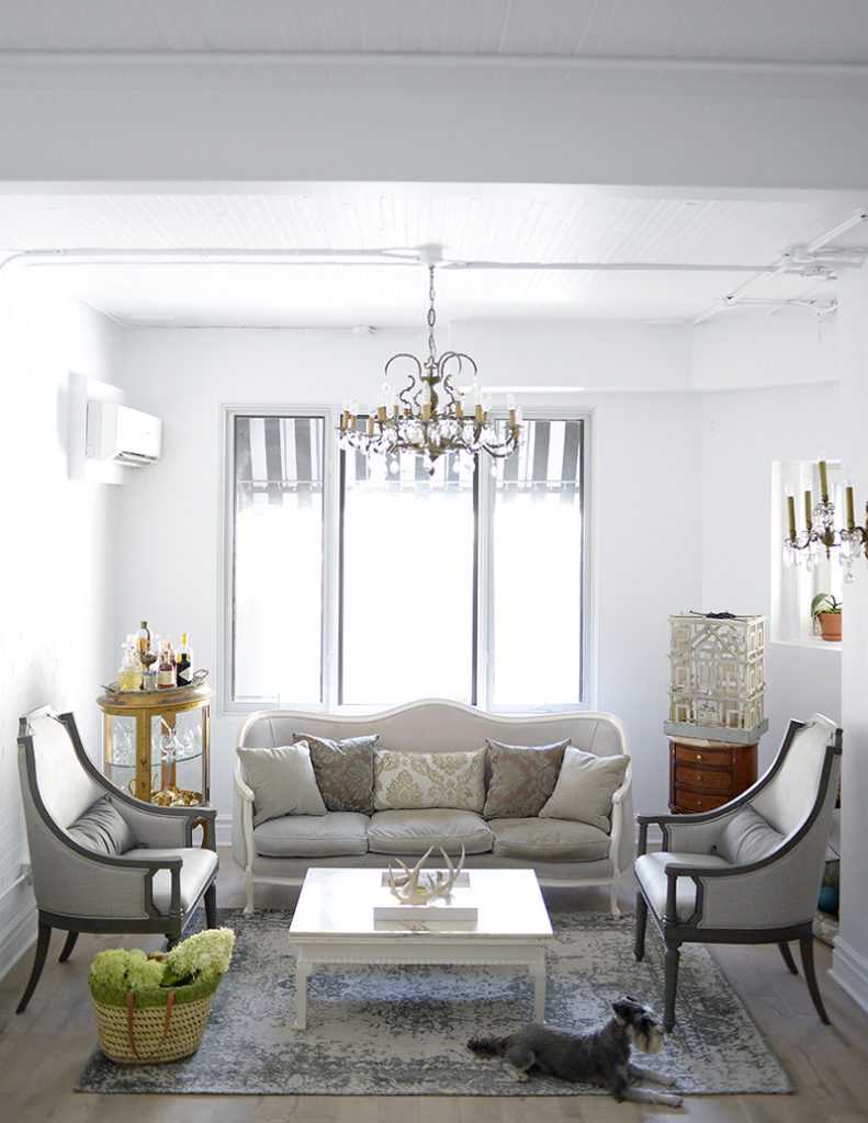 Living room Dining room makeover with Urban Barn | Eat Drink & Be Carrie